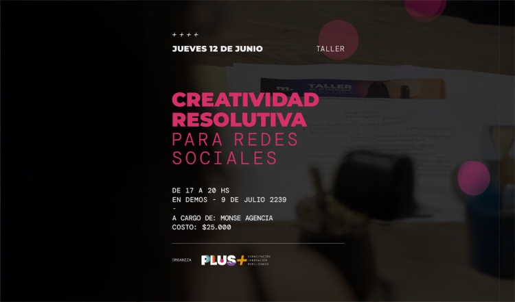 Workshop de Creatividad Resolutiva para Redes Sociales
